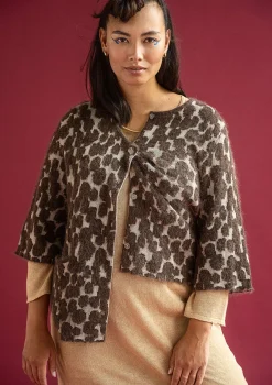 Gudrun Sjödén Strickjacke Morr Aus Alpakagemisch Und Recycling-/Bio-Baumwolle* Strickjacken|Öko-Baumwolle