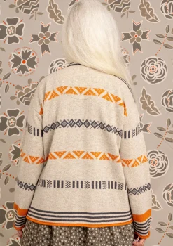 Gudrun Sjödén Strickjacke Shoko Aus Bio-Baumwolle/Wolle* Öko-Baumwolle|Strickjacken