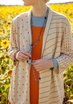 Gudrun Sjödén Strickjacke Sigfride Aus Bio-/Recycling-Baumwolle* Strickjacken
