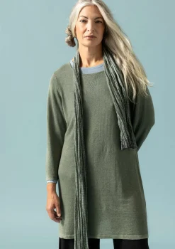 Gudrun Sjödén Stricktunika Aus Leinen/Recycling-Leinen* Tuniken|Leinenkleidung