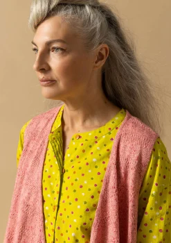 Gudrun Sjödén Strickweste Aus Leinen/Recycling-Baumwolle* Westen|Leinenkleidung