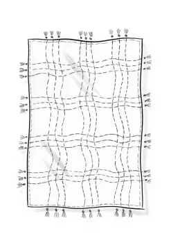 Gudrun Sjödén Tischdecke Stitches Aus Bio-Baumwolle* Tischdecken & -läufer|Heimtextilien