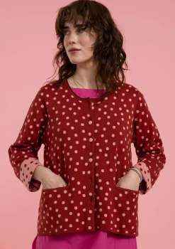 Gudrun Sjödén Tupfenstrickjacke Aus Bio-Baumwolle* Strickjacken|Öko-Baumwolle