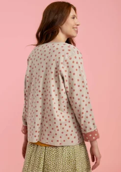 Gudrun Sjödén Tupfenstrickjacke Aus Bio-Baumwolle* Strickjacken|Öko-Baumwolle