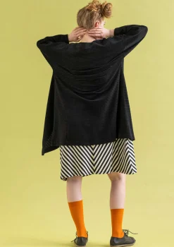 Gudrun Sjödén Velourskimono Aus Bio-Baumwolle/Recycling-Polyester* Strickjacken|Öko-Baumwolle