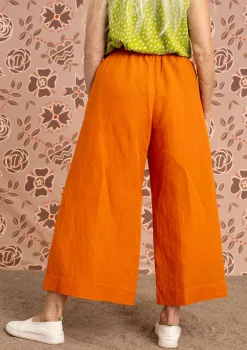 Gudrun Sjödén Webhose Amber Aus Bio-Baumwolle/Leinen* Hosen|Öko-Baumwolle