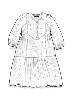 Gudrun Sjödén Webkleid Aus Bio-Baumwolle* Kleider|Hippie-Mode