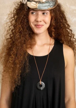 Gudrun Sjödén 
Kette Gujarat Aus Recyclingholz* Accessoires|Schmuck